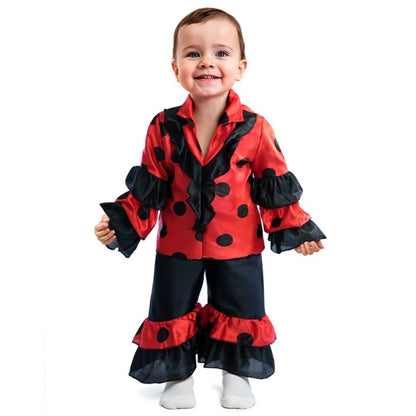 Costume da Rumbero a Pois per bebè