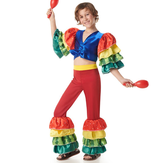 Costume da Rumbero Multicolore per bambino