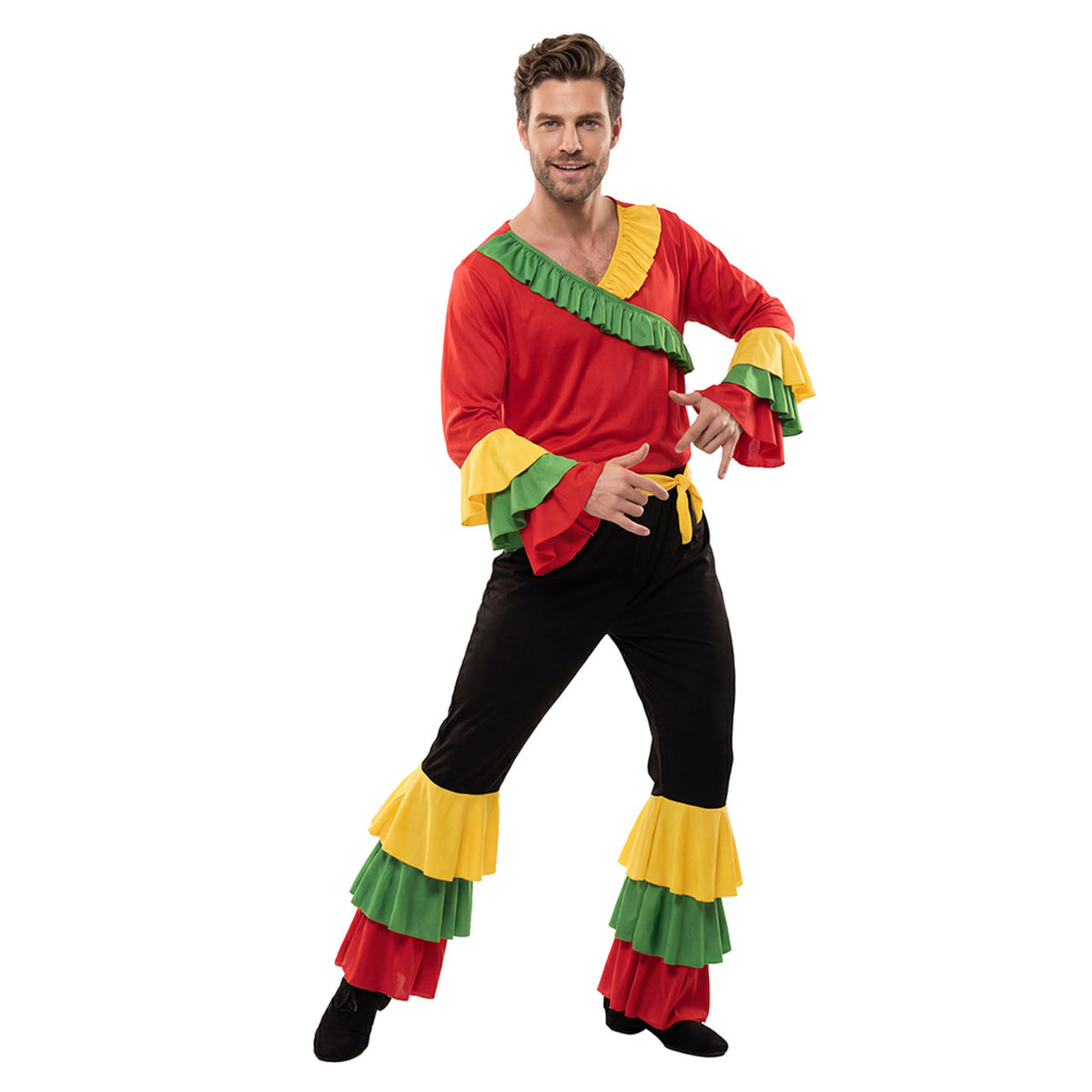 Costume da Ballerino Rumba Balze per uomo