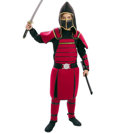 Costume da Samurai Rosso per bambino