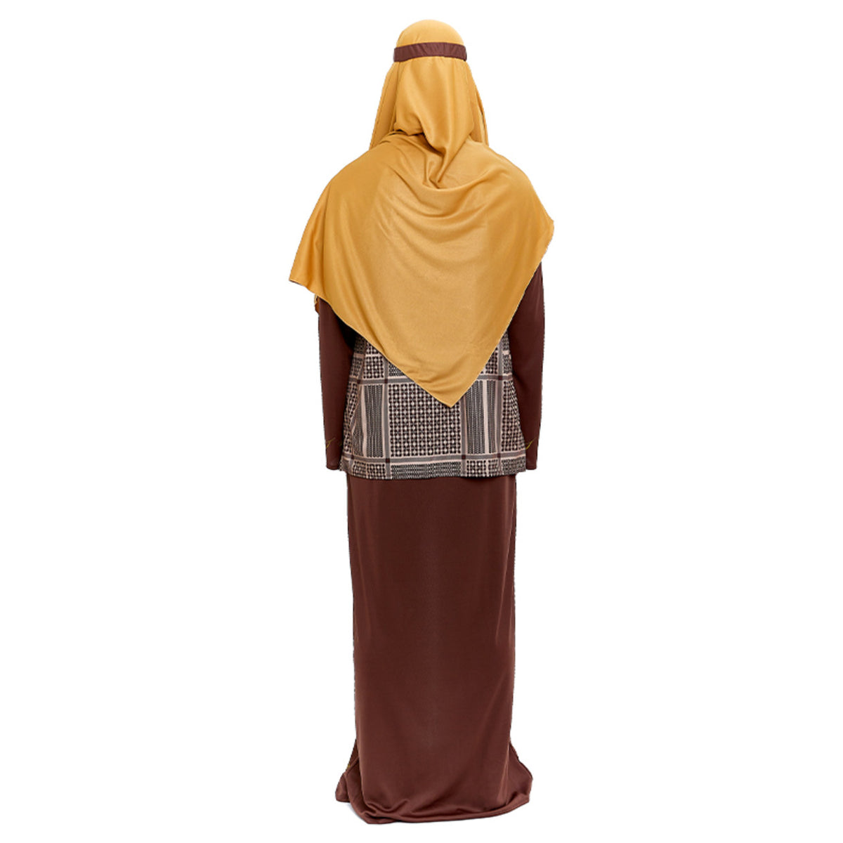 Costume da San Giuseppe marrone per adulto