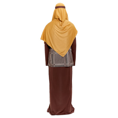 Costume da San Giuseppe marrone per adulto