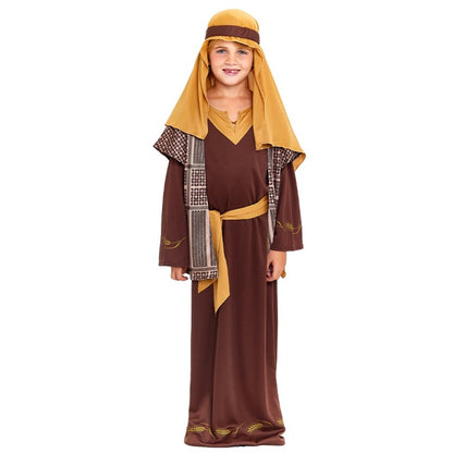 Costume da San Giuseppe marrone per bambino