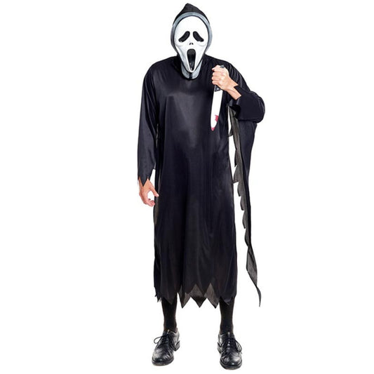 Costume da Scream Nero per adulti