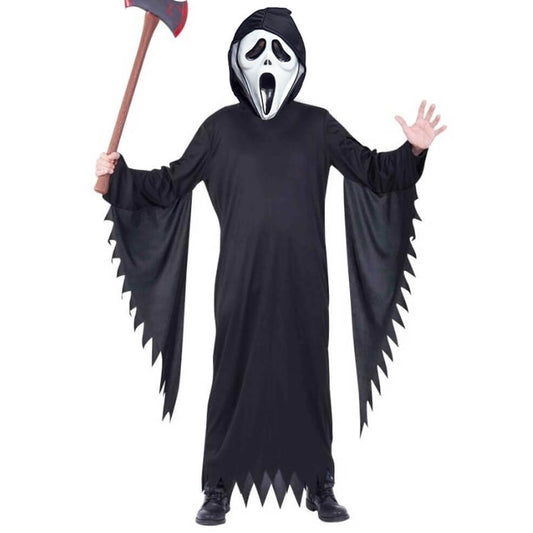 Costume di Scream nero per bambino