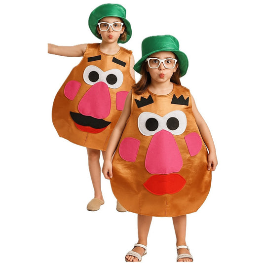 Costume da Mrs. Potato infantile