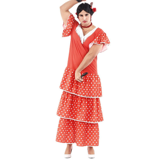 Costume da Ballerina Spagnola à pois per uomo