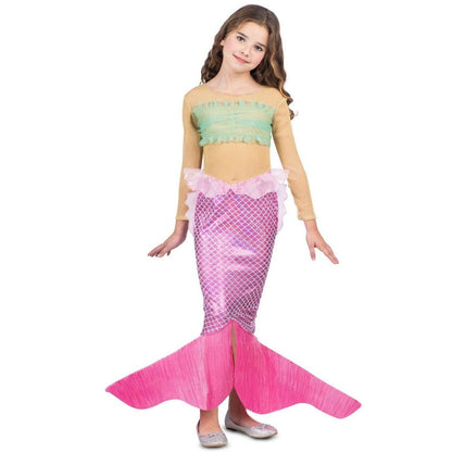 Costume da Sirena Rosa per bambina