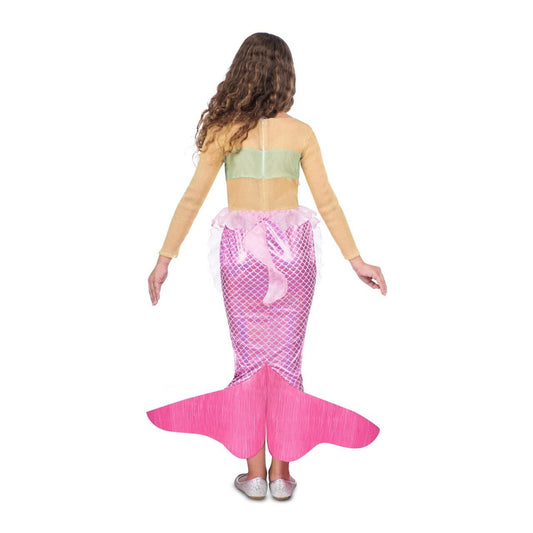 Costume da Sirena Rosa per bambina