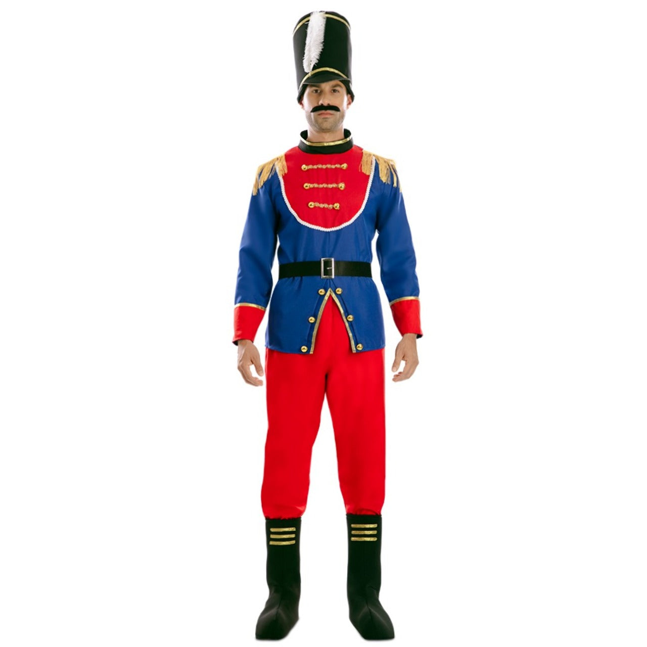 Costume da Soldato Schiaccianoci con frange per adulti