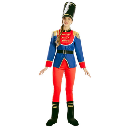 Costume da Soldato Schiaccianoci con frange per donna