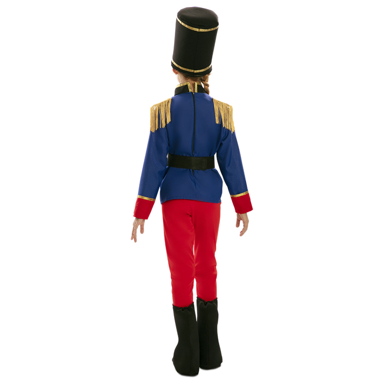 Costume da Soldato Schiaccianoci con frange per bambina