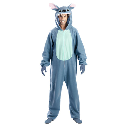 Costume da Stitch blu per adulti
