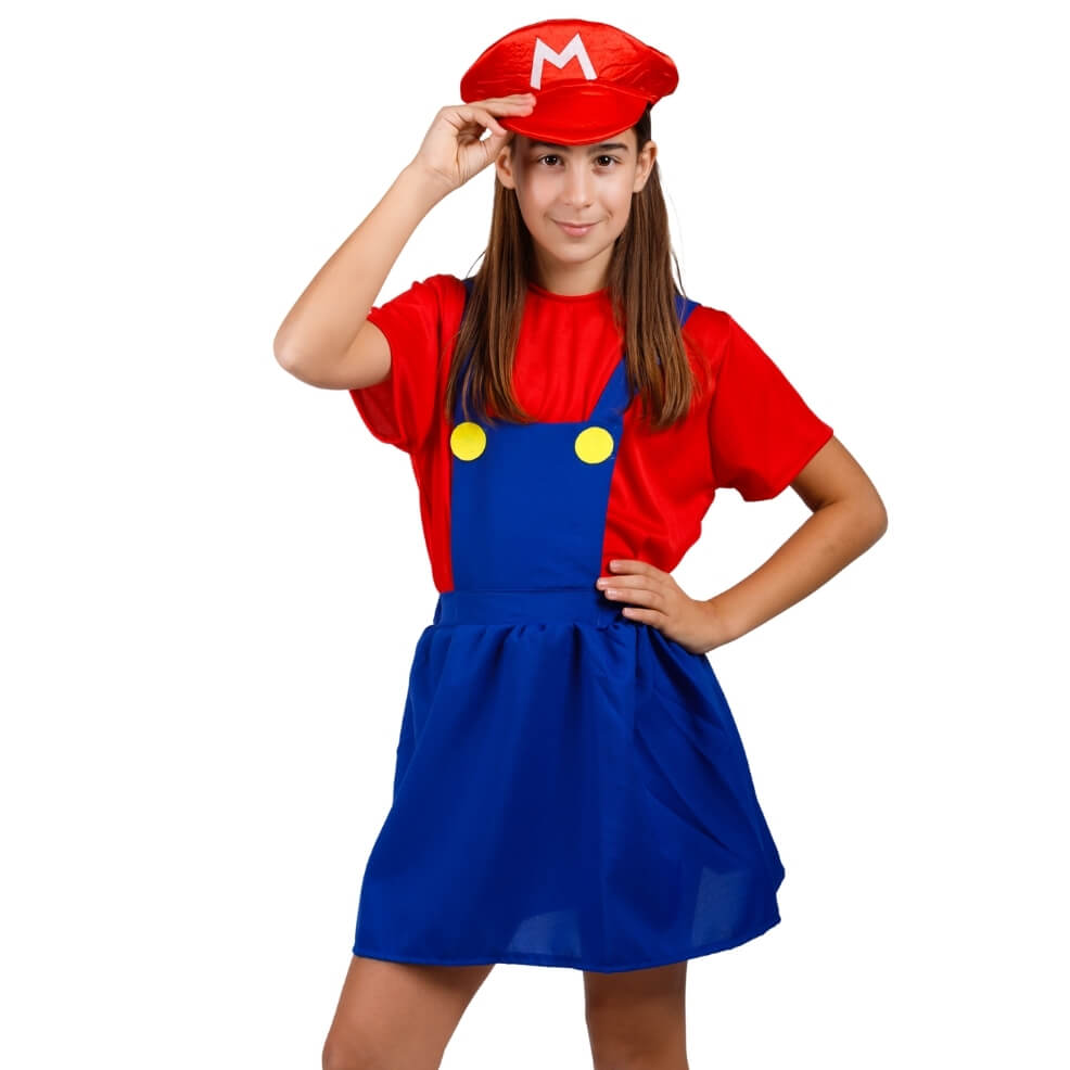 Costume da Super Mario Cap per bambina