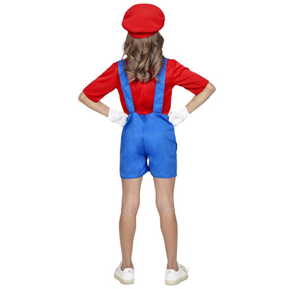 Costume da videogioco Super Mario per bambina
