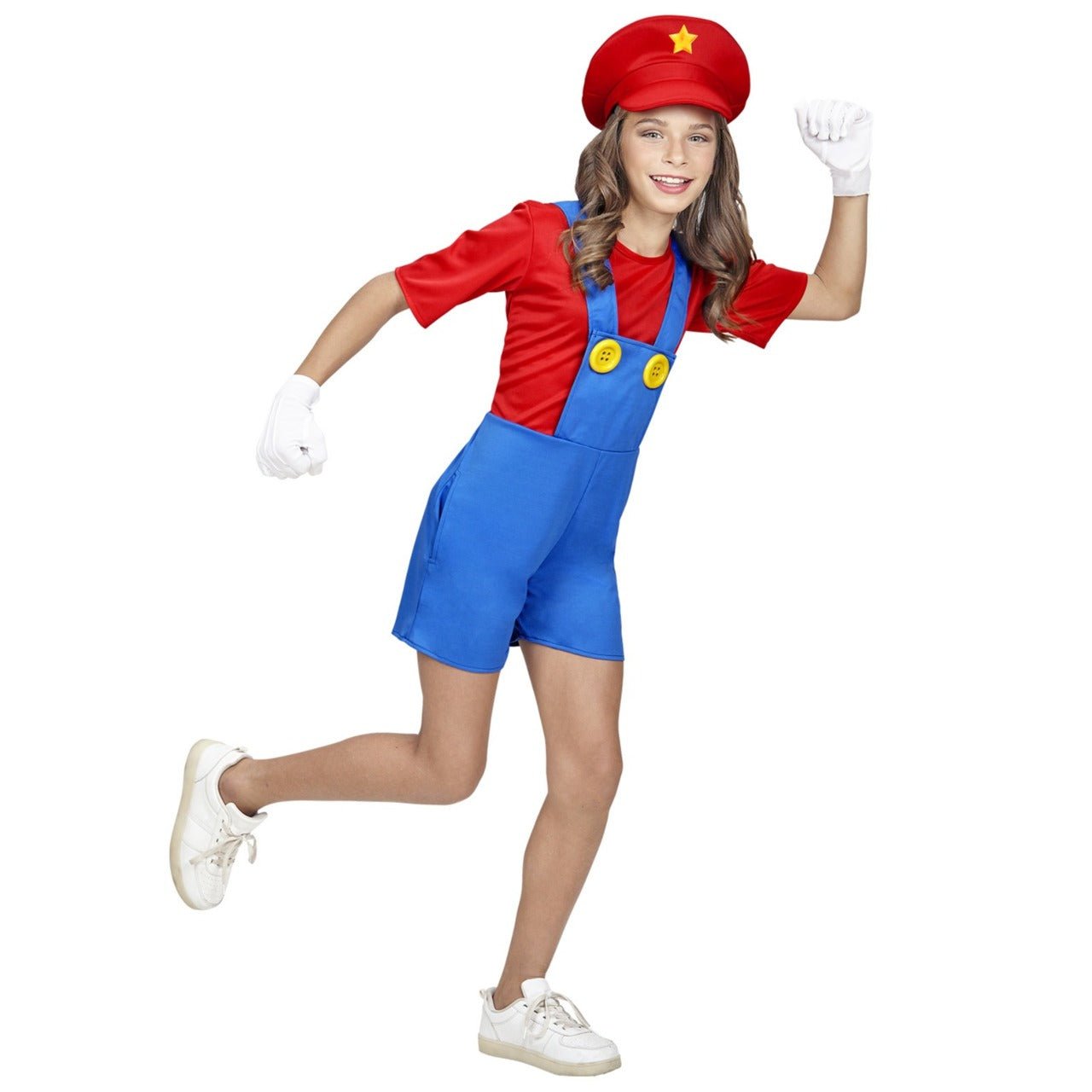 Costume da videogioco Super Mario per bambina