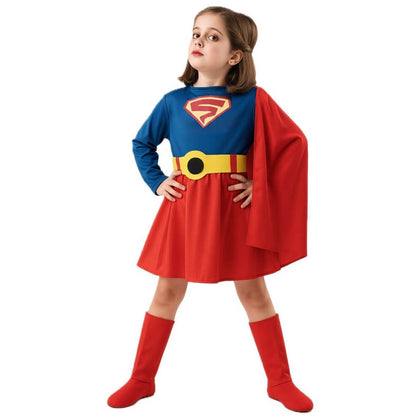 Costume da Supereroina Mantello per bambina
