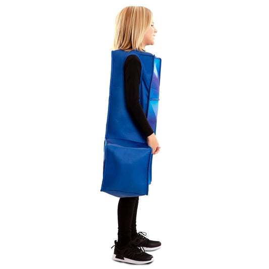 Costume da Tetris blu scuro per bambini
