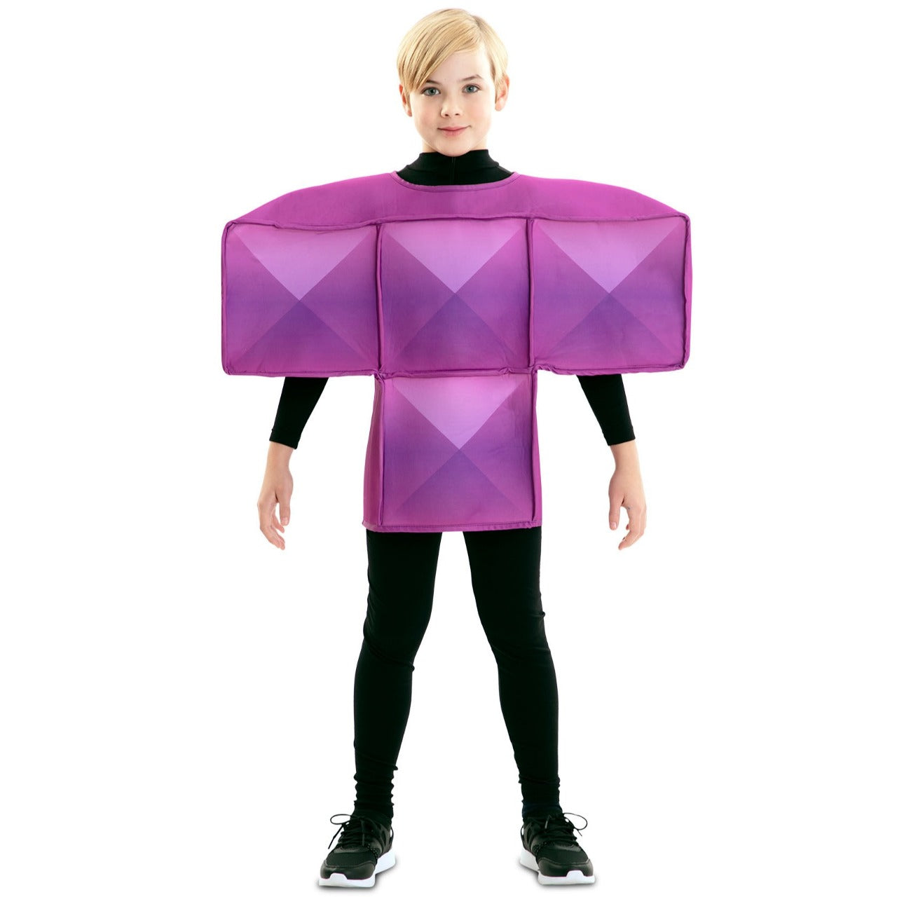 Costume da Tetris viola per bambino