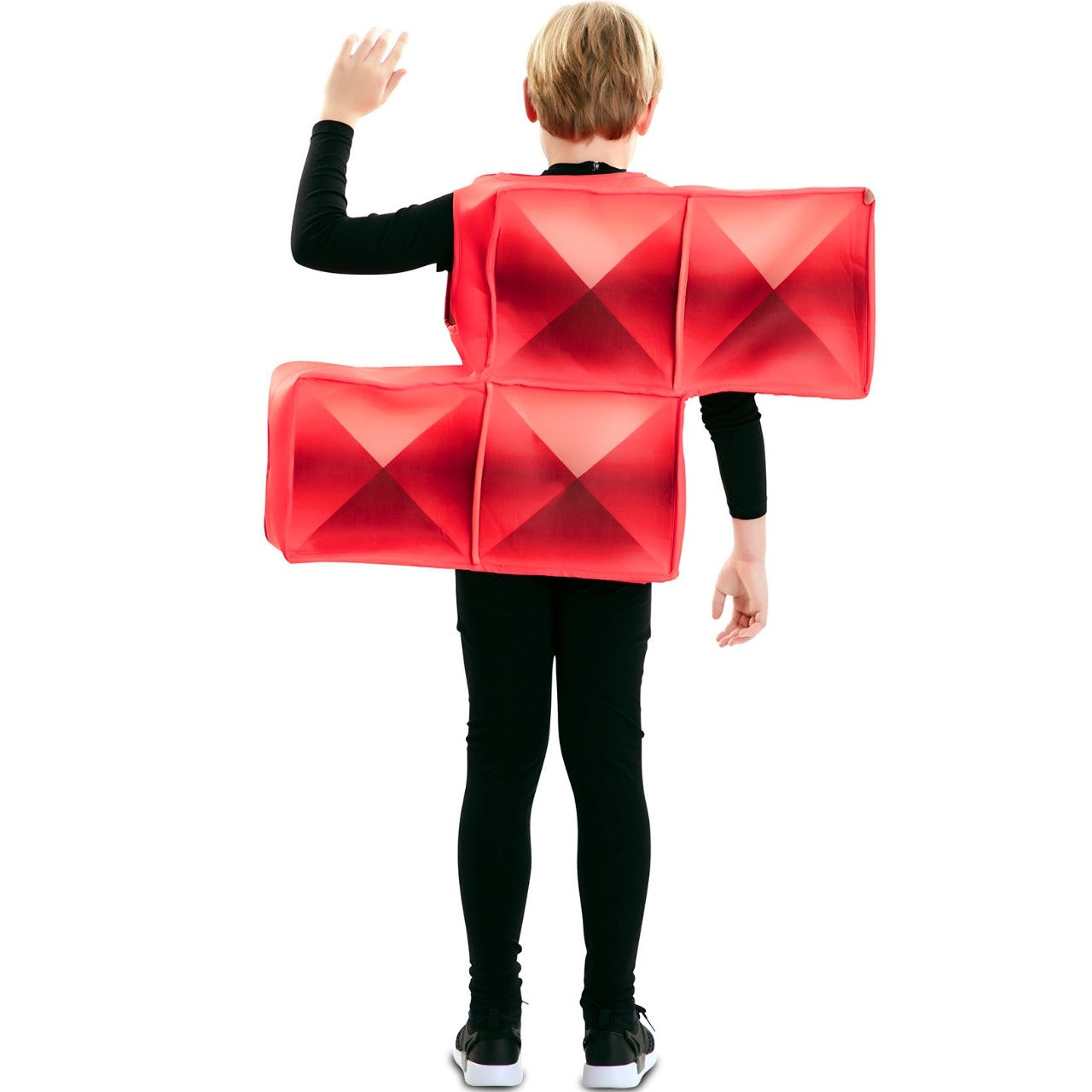 Costume da Tetris rosso per bambino