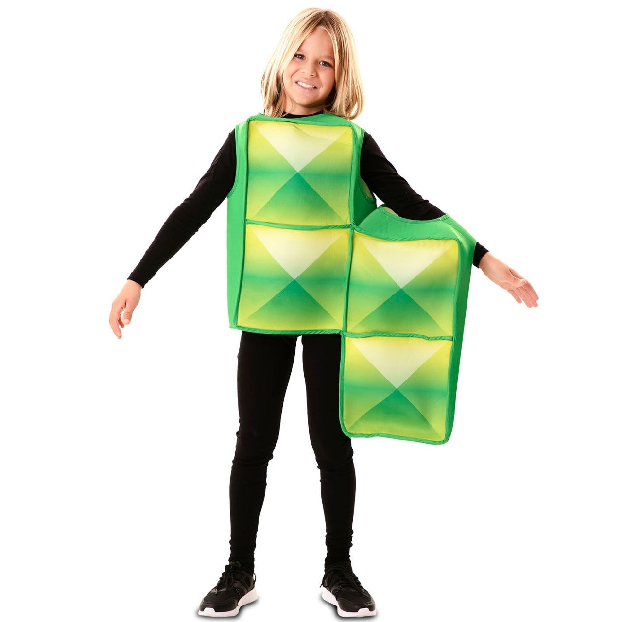 Costume da Tetris verde per bambini