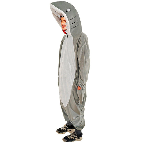 Costume Da Squalo Per Bambini Fiestas Guirca - Grigio, Creatura Marina, Taglia Unisex, Nuovo Con Etichette