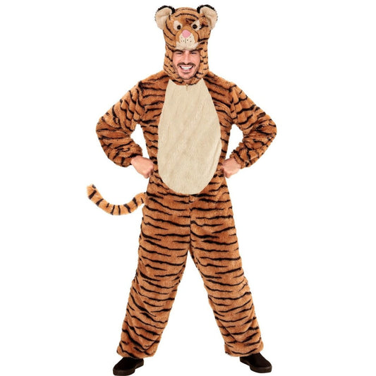 Costume da Tigre Peluche per adulto