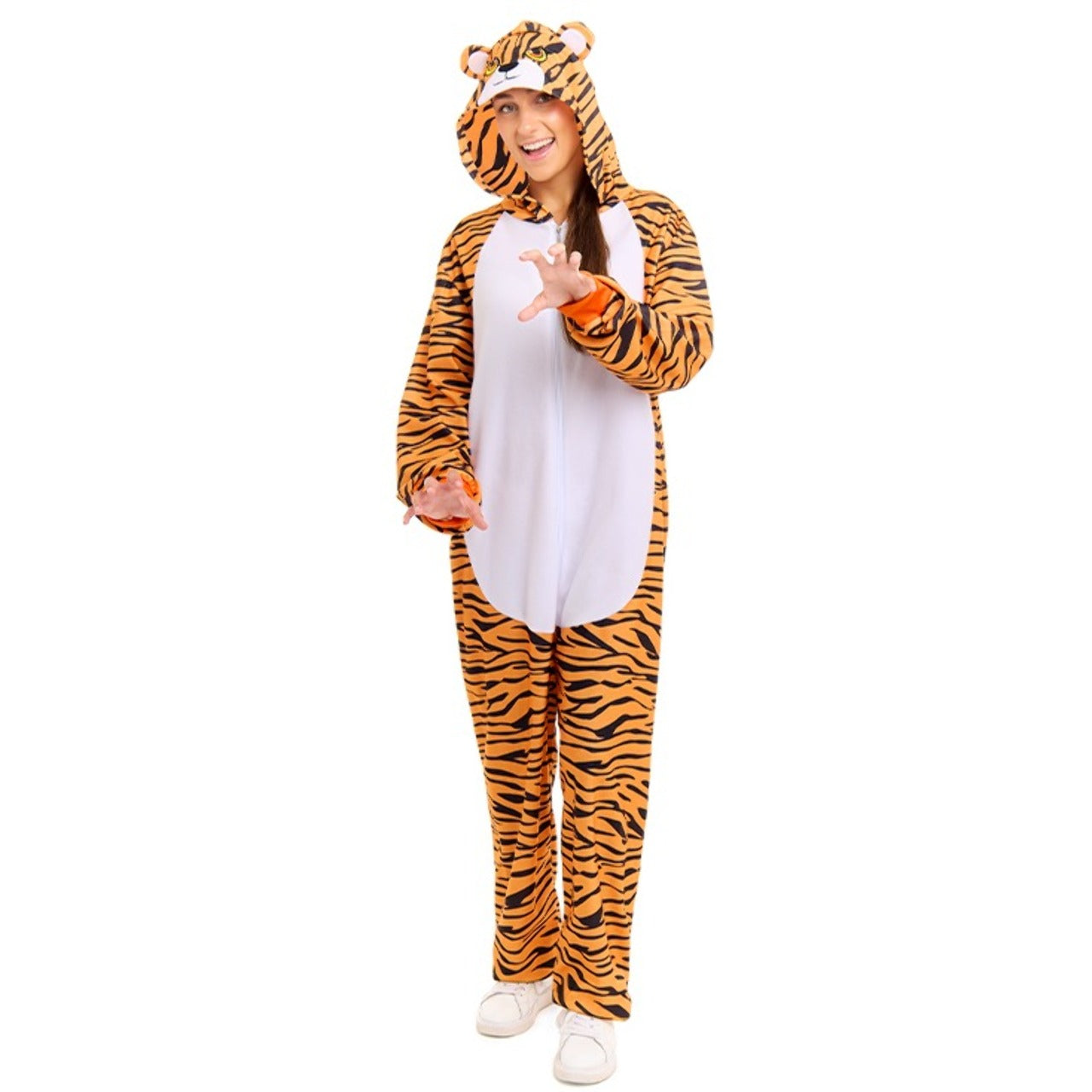 Costume da tigre del safari per adulto