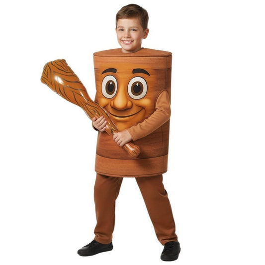 Costume da Tung Tung Sahur per bambini
