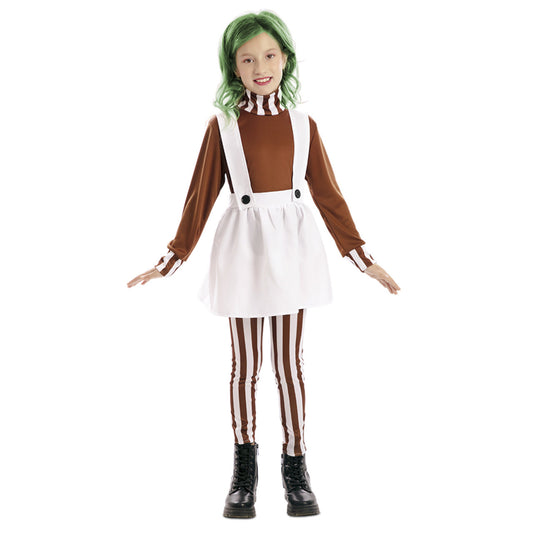 Costume da Umpa Lumpa per bambina