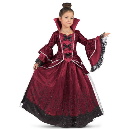 Costume da Vampiro Reale di lusso per bambina