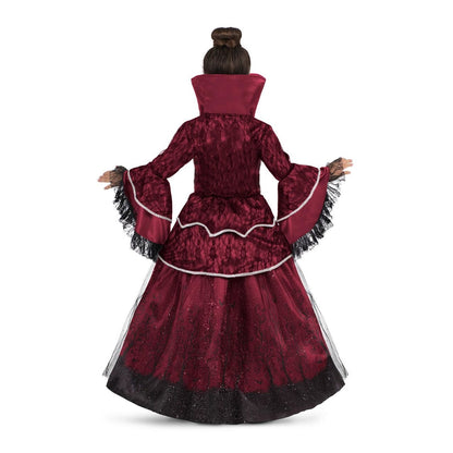 Costume da Vampiro Reale di lusso per bambina