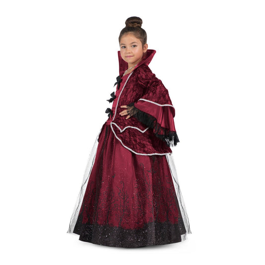 Costume da Vampiro Reale di lusso per bambina