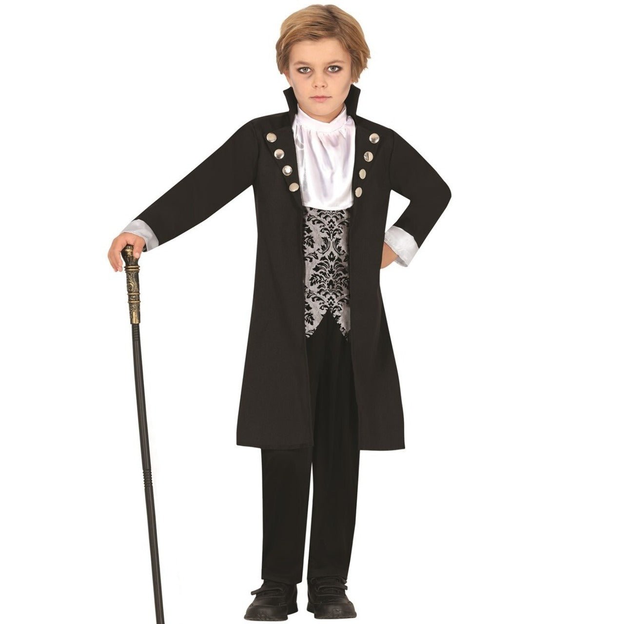 Costume da Vampiro Argento per bambino