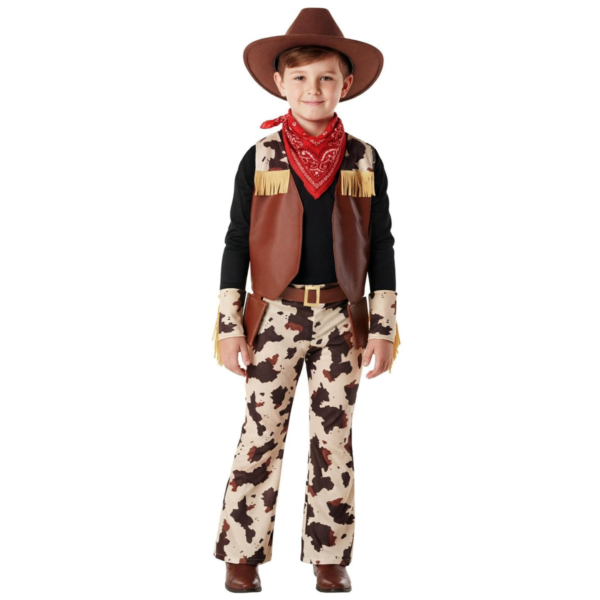 Costume da Cowboy Marrone per bambino