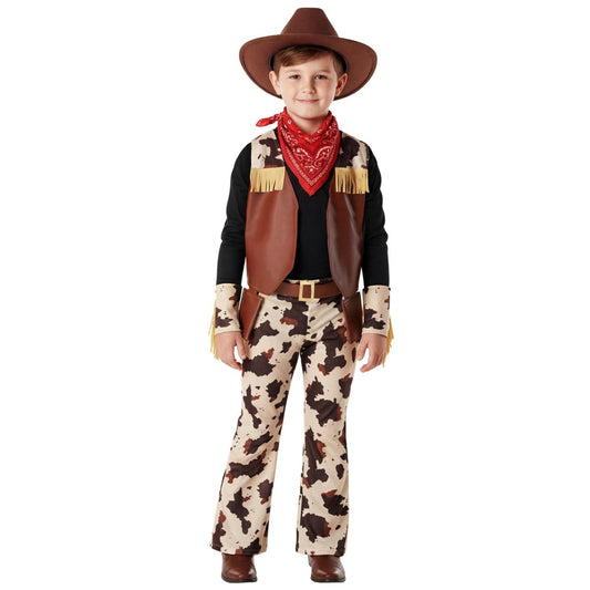 Costume da Cowboy Marrone per bambino