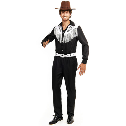 Costume da cowboy texano con gilet per donna per 18,50 €