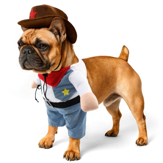 Costume da Cowboy Sceriffo per animale domestico