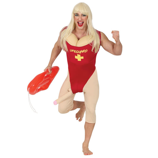 Costume da Baywatch Eccitato per uomo