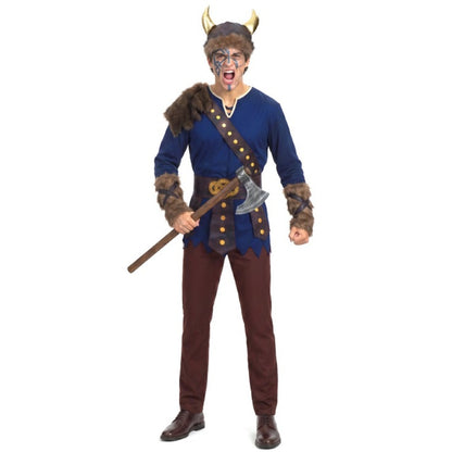 Costume da Vichingo Blu per uomo