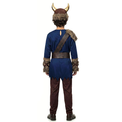 Costume da Vichingo Blu per bambino
