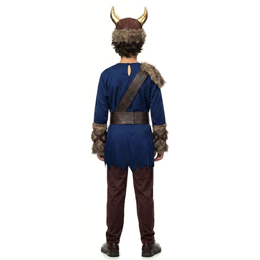 Costume da Vichingo Blu per bambino