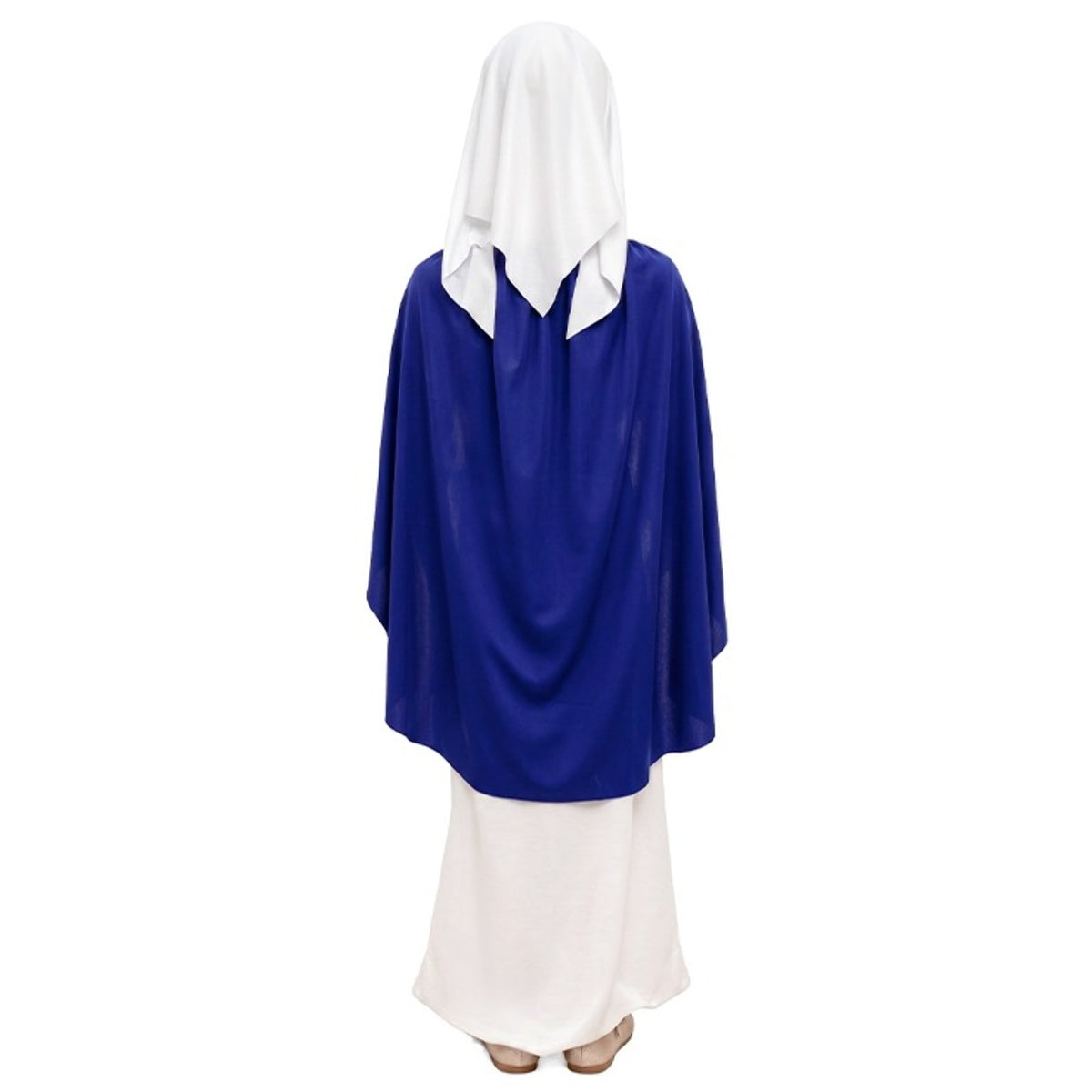 Costume da Vergine Maria bicolore per bambina