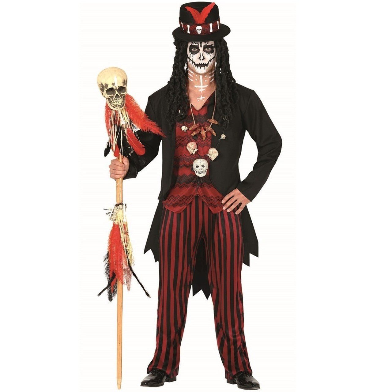 Costume da Stregone Voodoo per adolescente