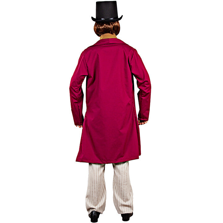 Acquista online il costume Deluxe di Willy Wonka per uomo
