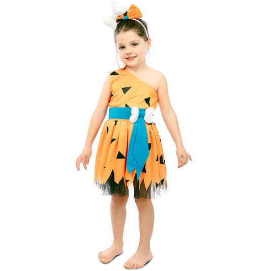 Costume Wilma Arancione per bambina