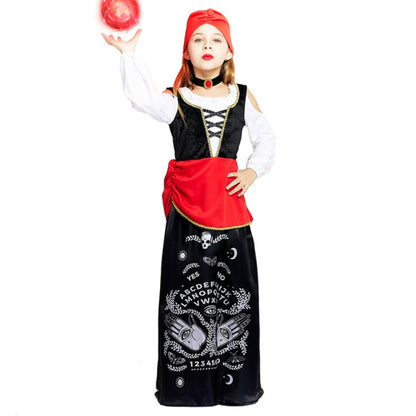 Costume da Zingara Sinistra per bambina