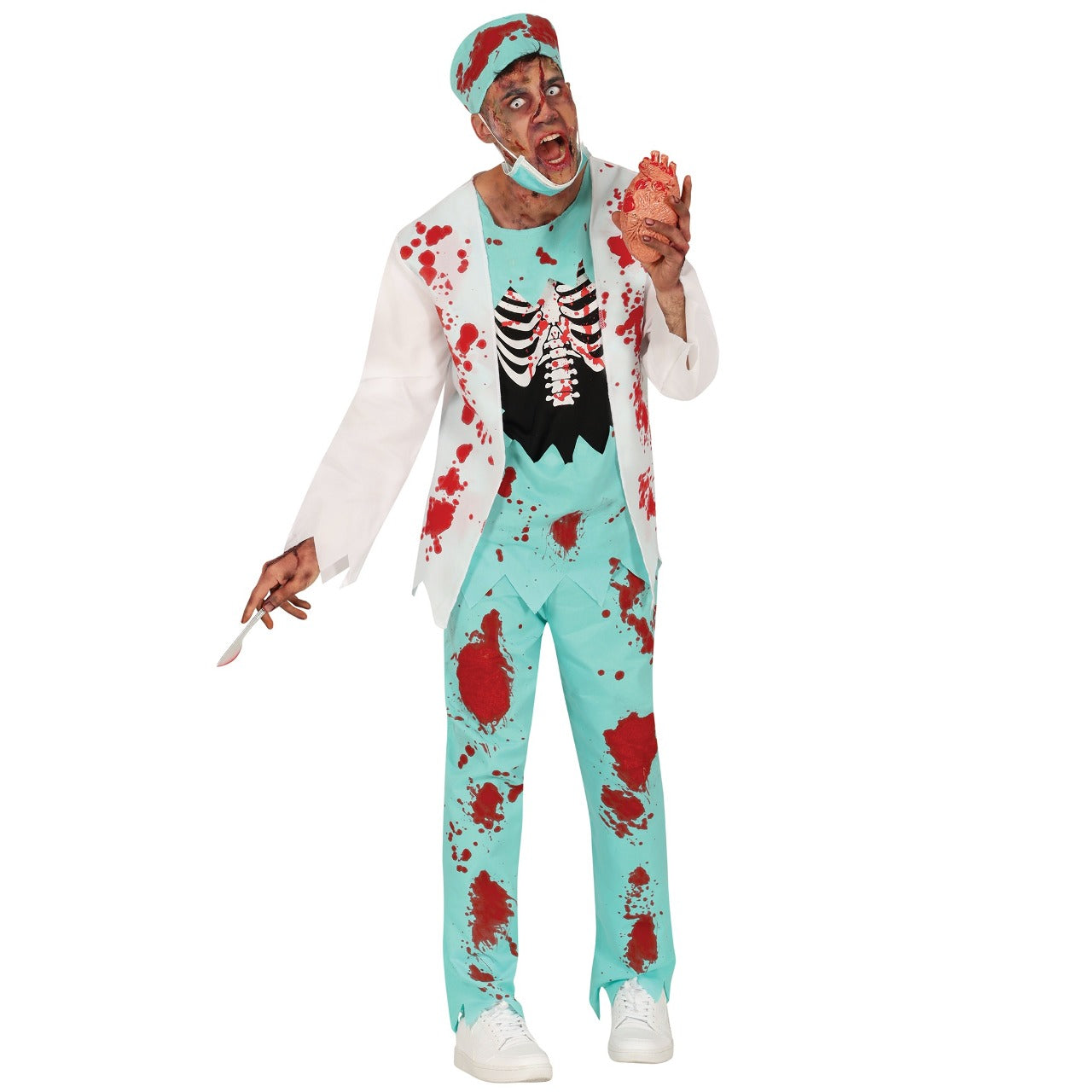 Costume da Chirurgo Zombie per uomo