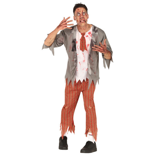 Costume da Studente Zombie per uomo