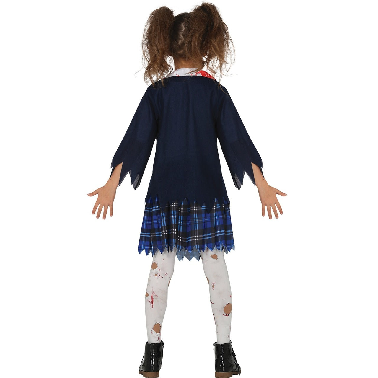 Costume da scolaretta zombie bambina Halloween